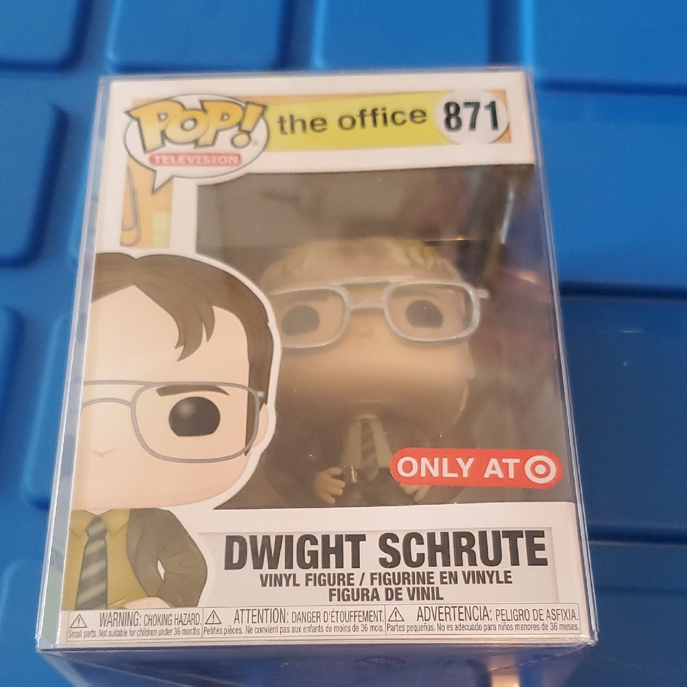 The Office Dwight Schrute #871 Funko Pop Target Exclusive - BLONDE HAIR